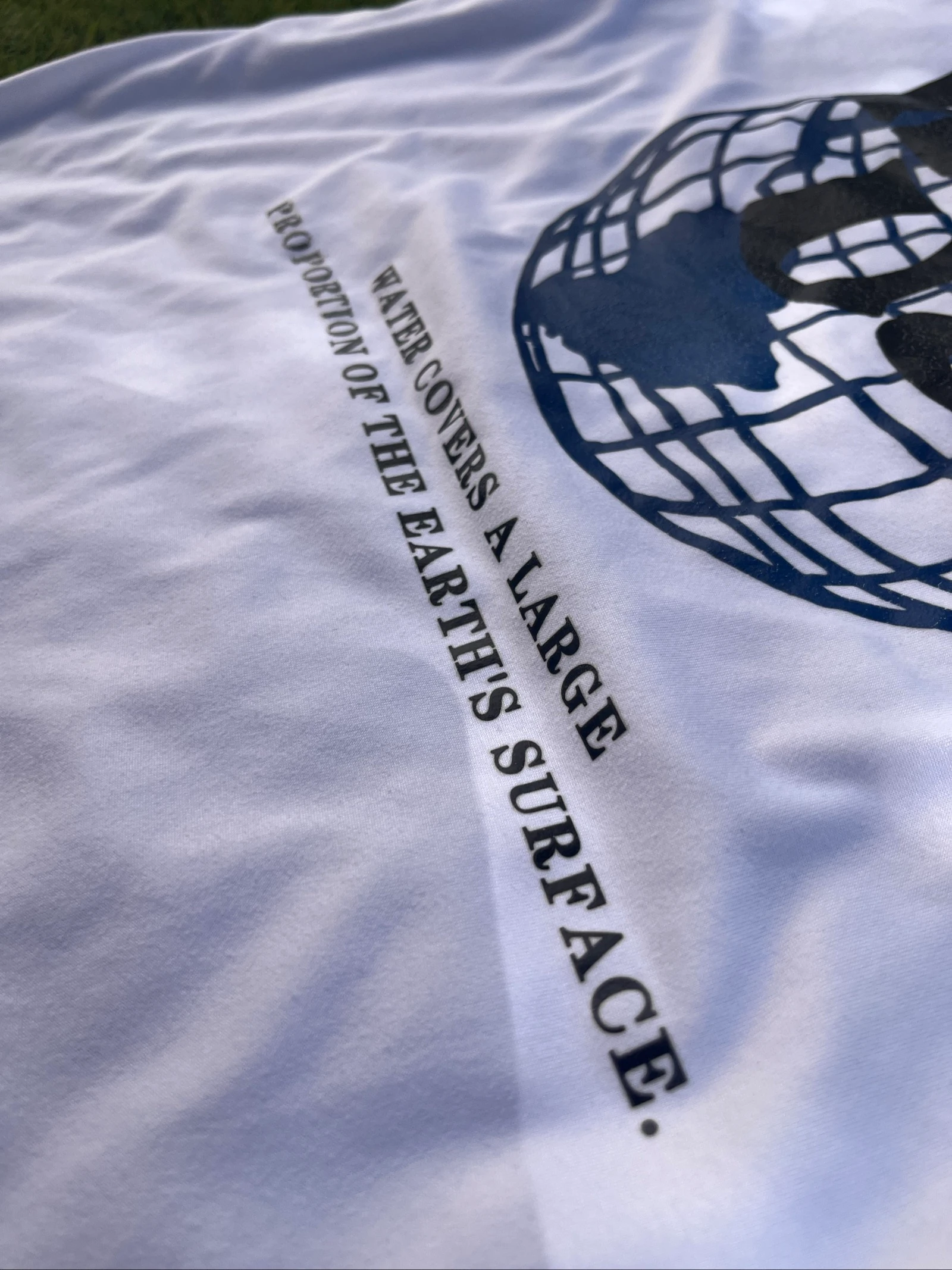 Witte Streetwear T-shirt God With Us – photo 5